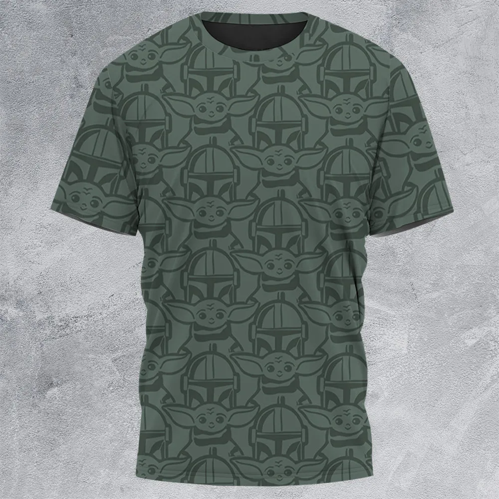Mandalorian Pride All-Over Print Unisex T-Shirt - 3