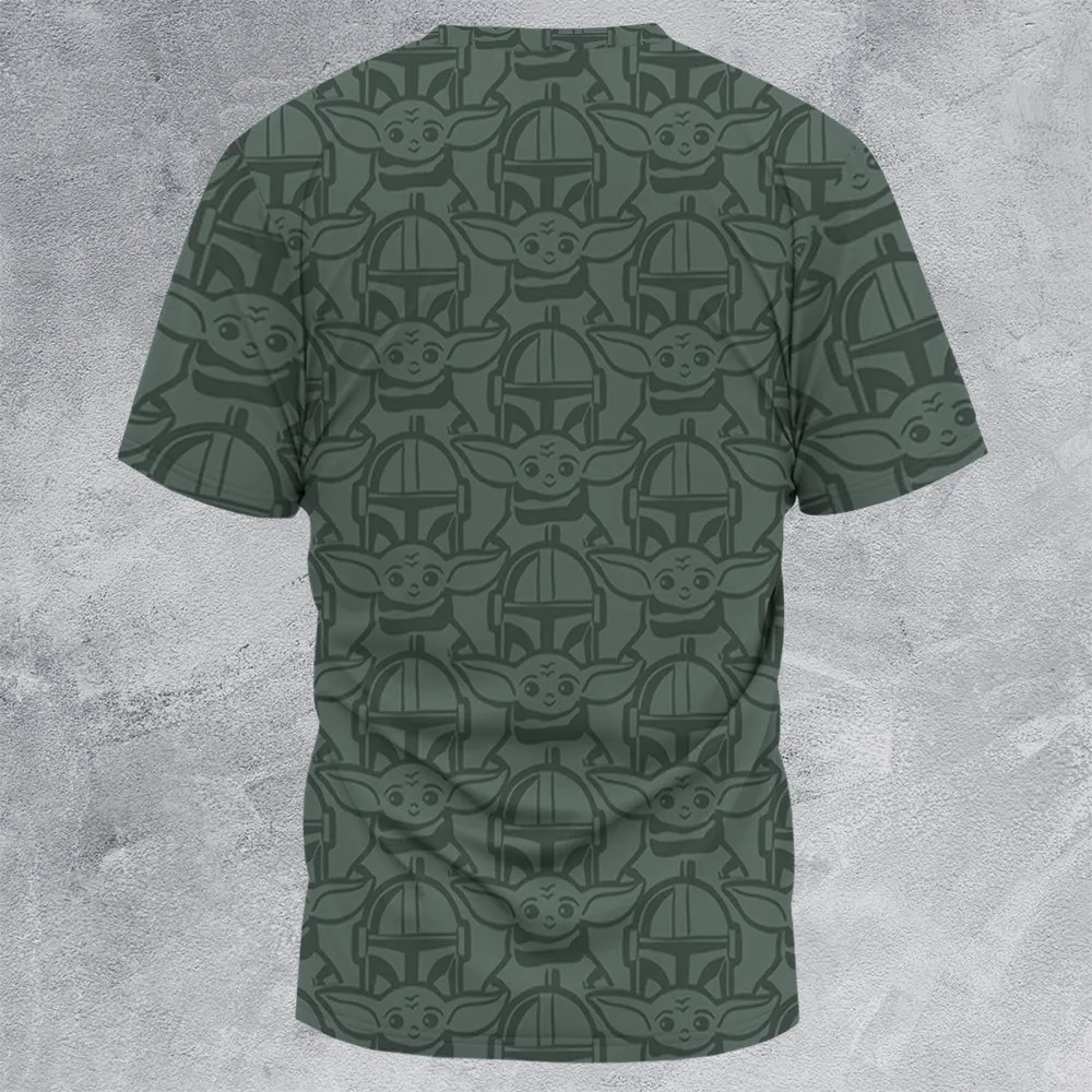 Mandalorian Pride All-Over Print Unisex T-Shirt - 4