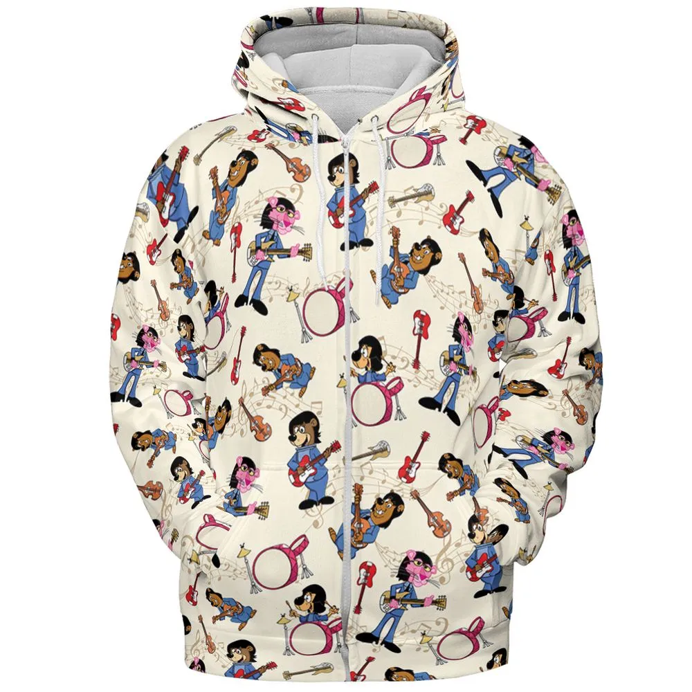 60s Cartoon - Zip Hoodie - 3