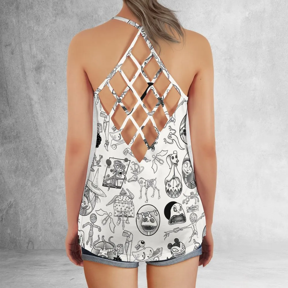 Criss Cross Tank Top - FKYG338S -  - 3