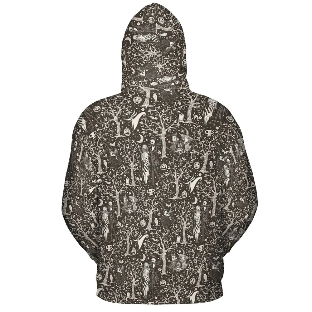 All-over Print Hoodie - 3BMAGU2W -  - 4