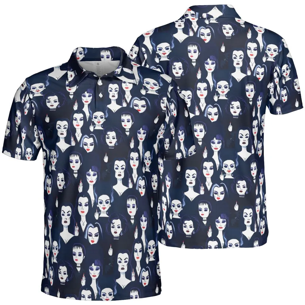 AOP Men/Women Polo Shirt -  - 2