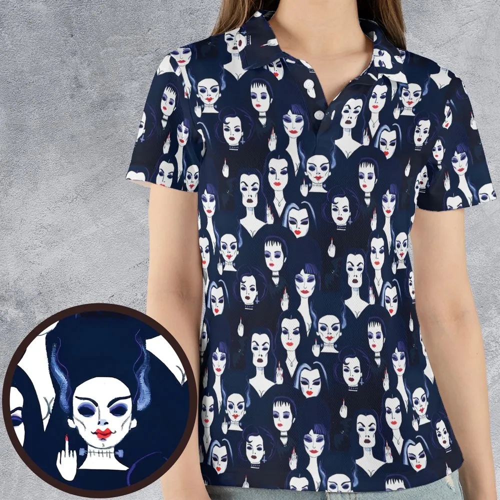 AOP Men/Women Polo Shirt - Women - 4