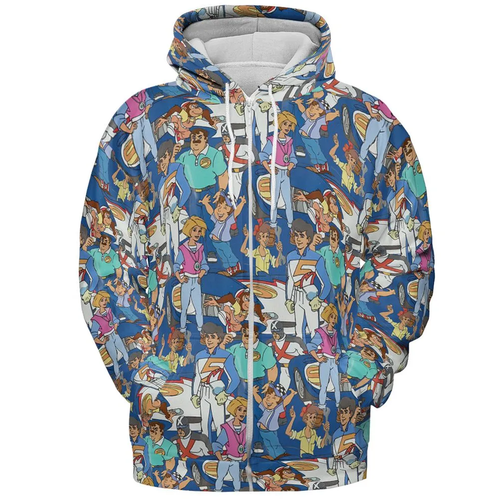 Speed Racer - Zip Hoodie - 3