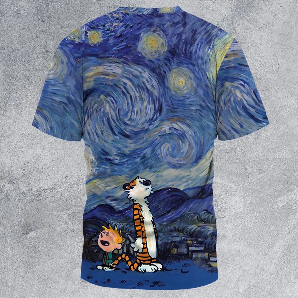 Calvin and Hobbes and Van Gogh -  - 4