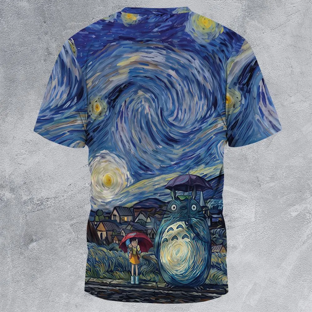 Starry Night with Totoro -  - 4