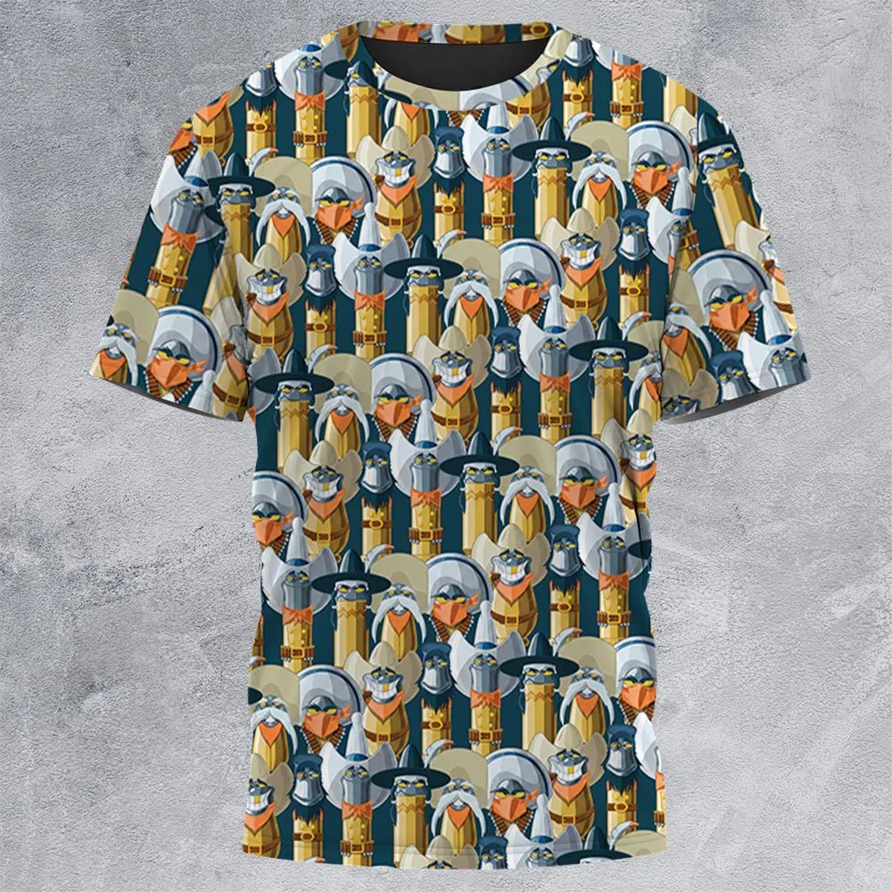All-Over Print Unisex T-Shirt - NX54HXEW -  - 3