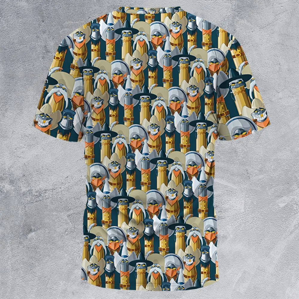 All-Over Print Unisex T-Shirt - NX54HXEW -  - 4
