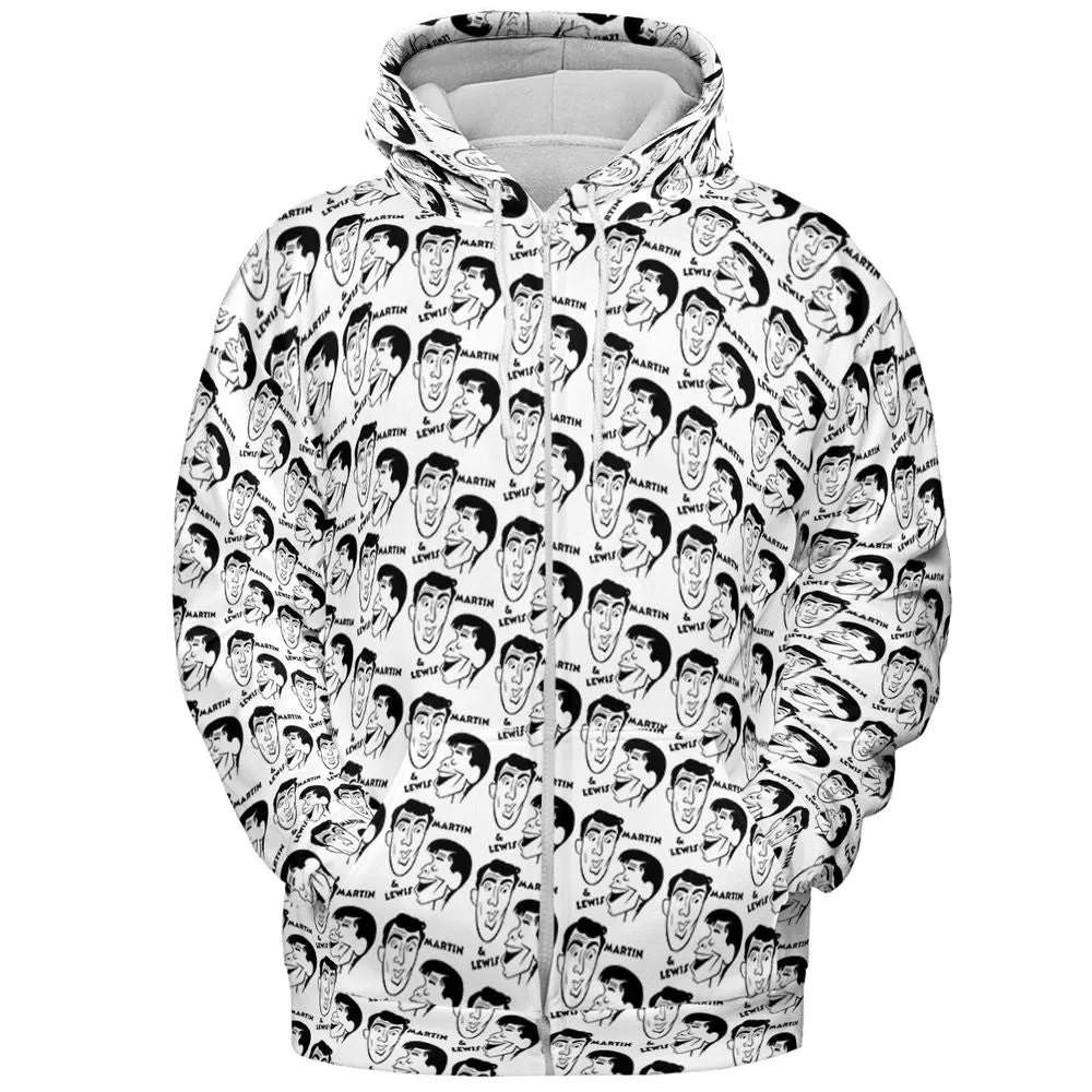 All-over Print Hoodie - WRK6G3LP - Zip Hoodie - 3