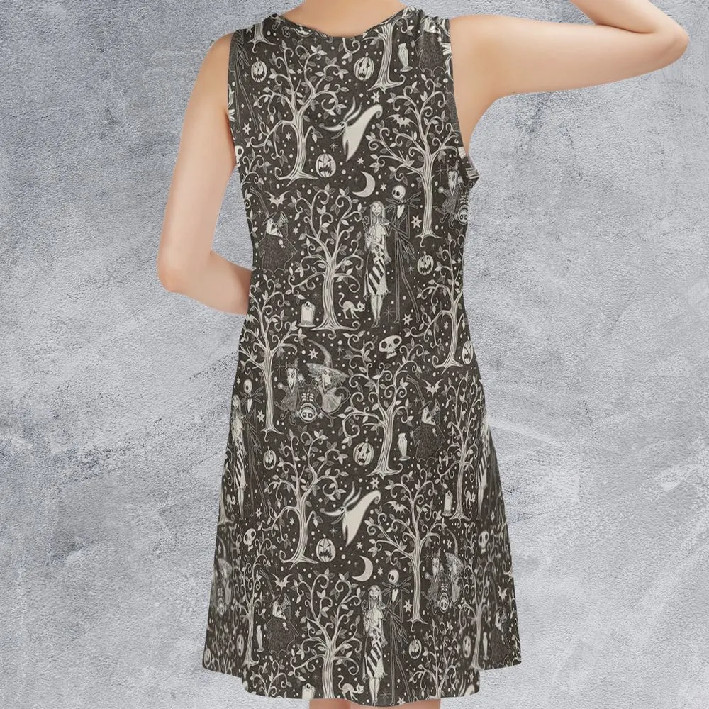 Sleeveless Dress - M4N532YX -  - 2