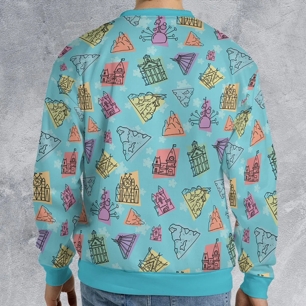 All-over Print Sweatshirt - QM1B7A67 -  - 2
