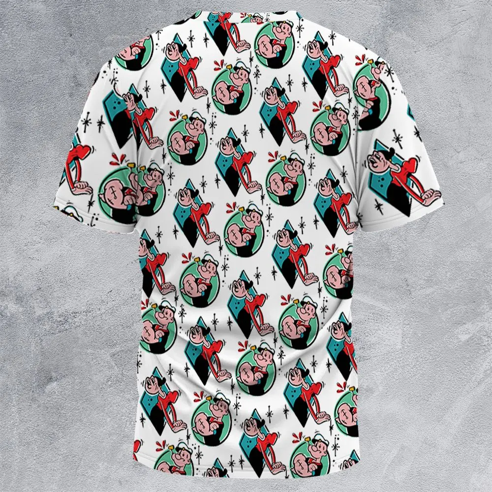All-Over Print Unisex T-Shirt - 3WX1SV9H -  - 4