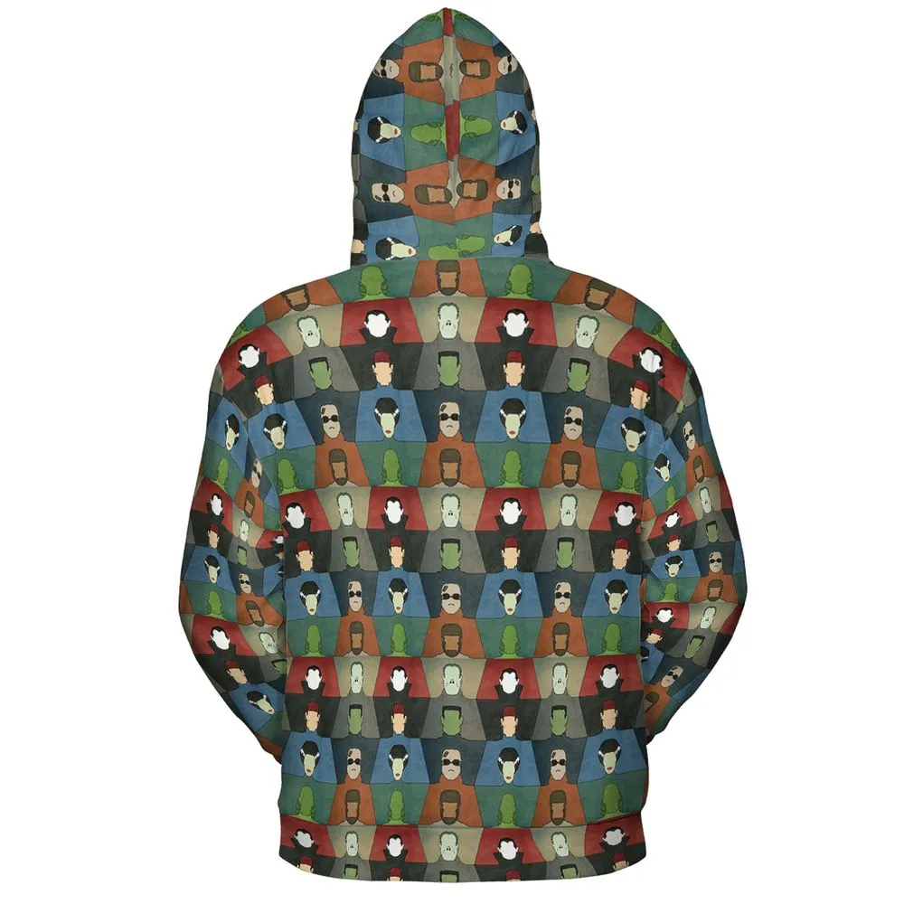 All-over Print Hoodie - GDF1LPKD -  - 4