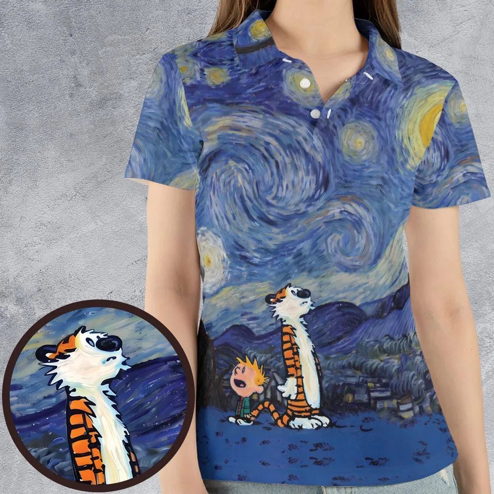 Calvin and Hobbes and Van Gogh - Women - 4