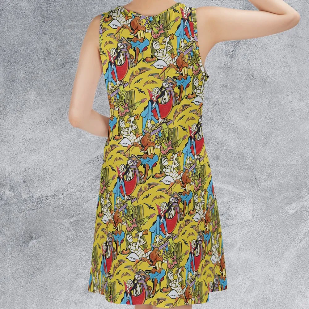Sleeveless Dress - MGD397T8 -  - 2