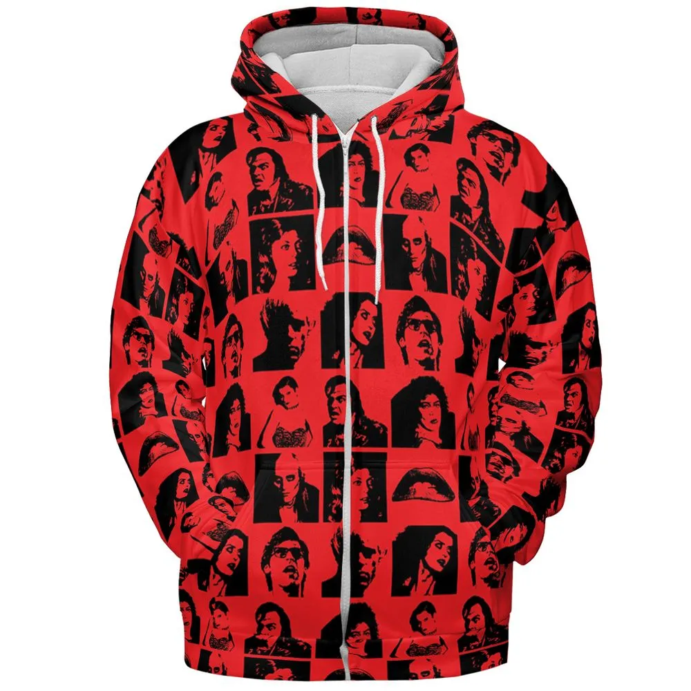 Rocky Horror Show Characters - Zip Hoodie - 3