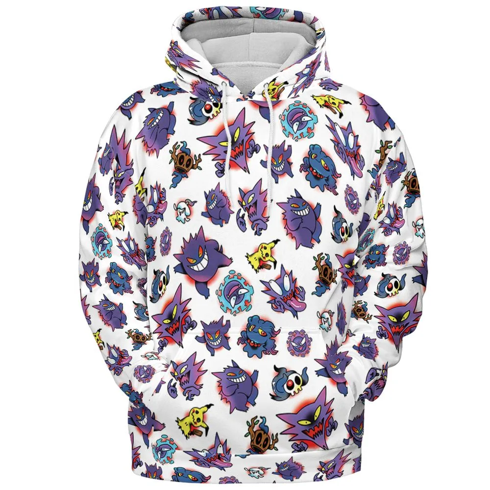 All-over Print Hoodie - RDGUZN9L - Pullover Hoodie - 2