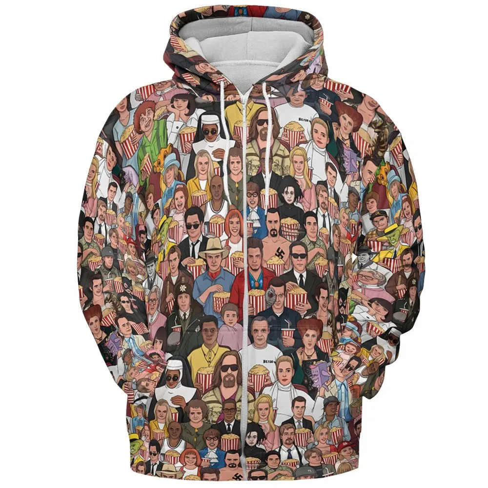 90s Movies - Zip Hoodie - 3
