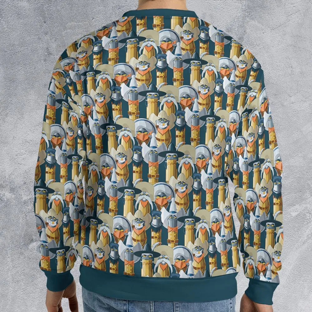 All-over Print Sweatshirt - 3TS57861 -  - 2