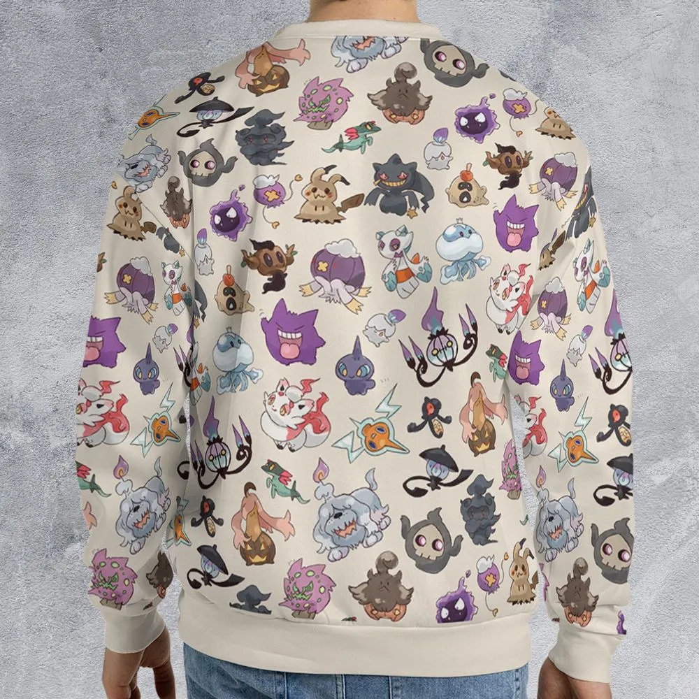 All-over Print Sweatshirt - 6SH1A7CJ -  - 2