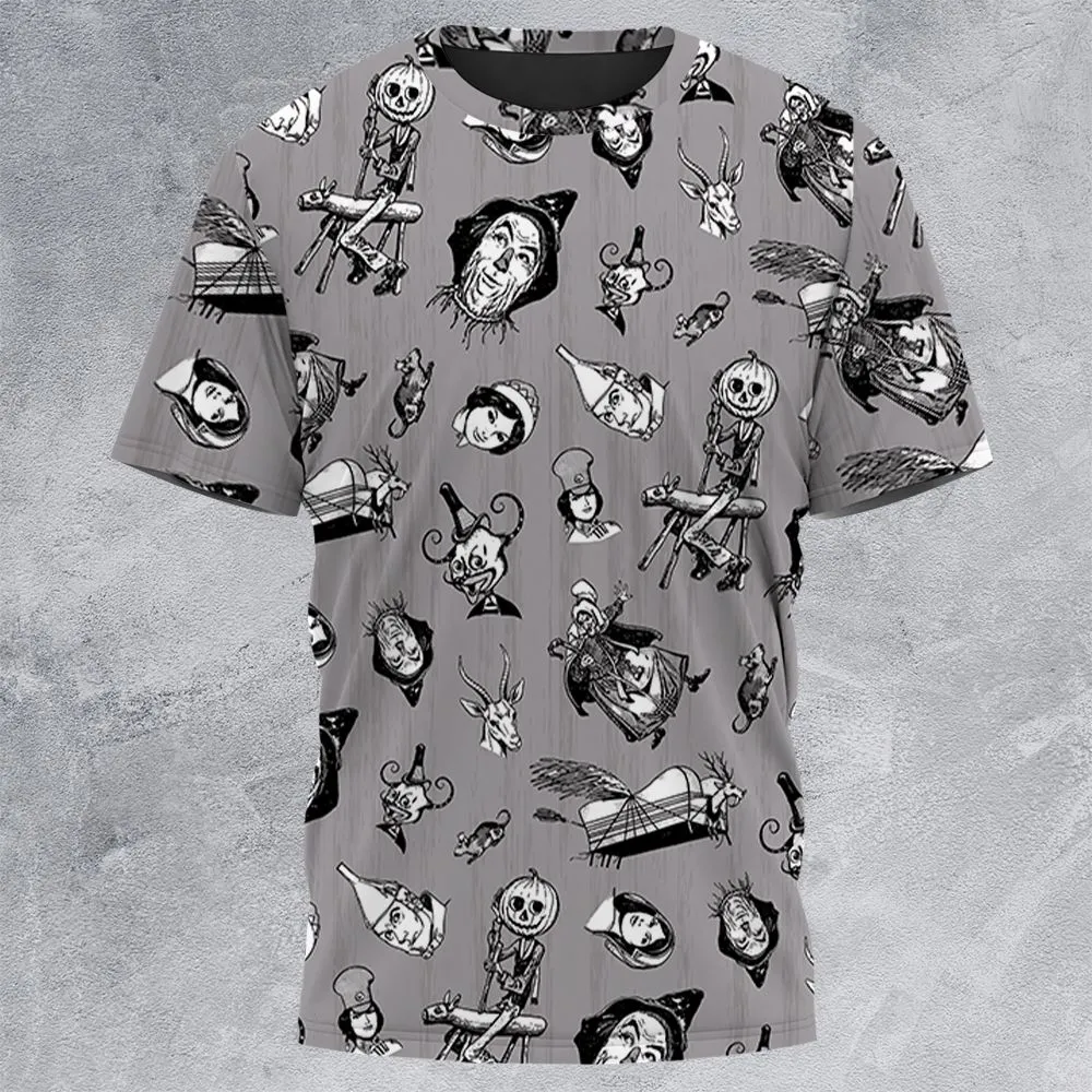 All-Over Print Unisex T-Shirt - QC8N7AYM -  - 3