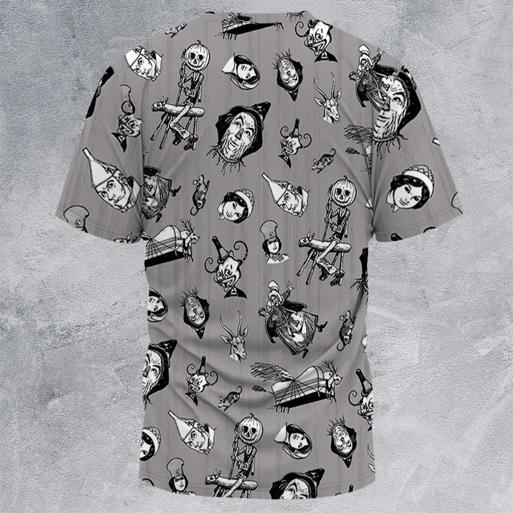 All-Over Print Unisex T-Shirt - QC8N7AYM -  - 4