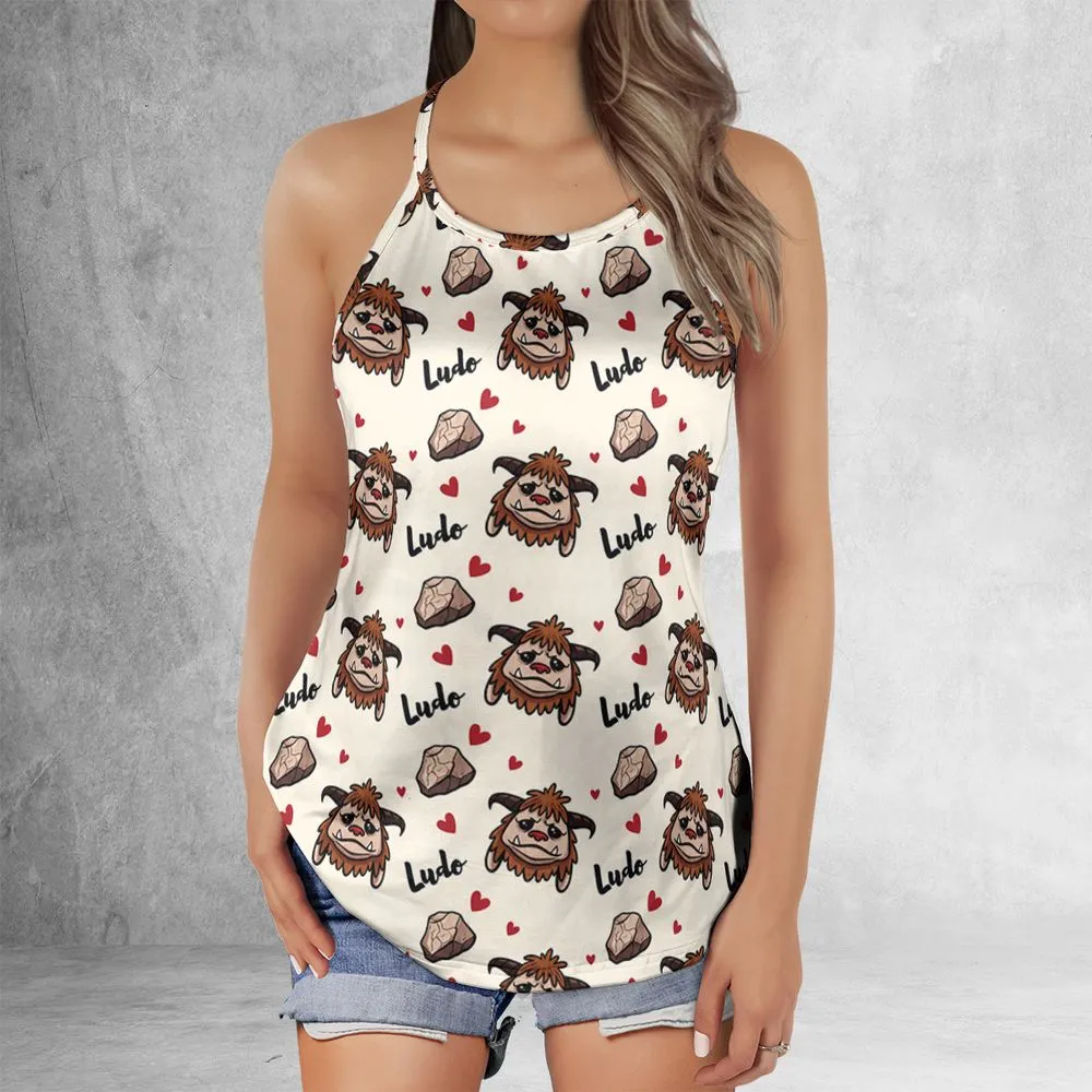 Criss Cross Tank Top - PK78QKB9 -  - 2