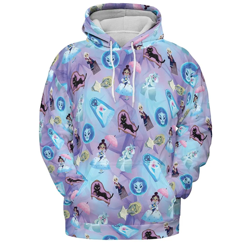 All-over Print Hoodie - CK6WU3MW - Pullover Hoodie - 2