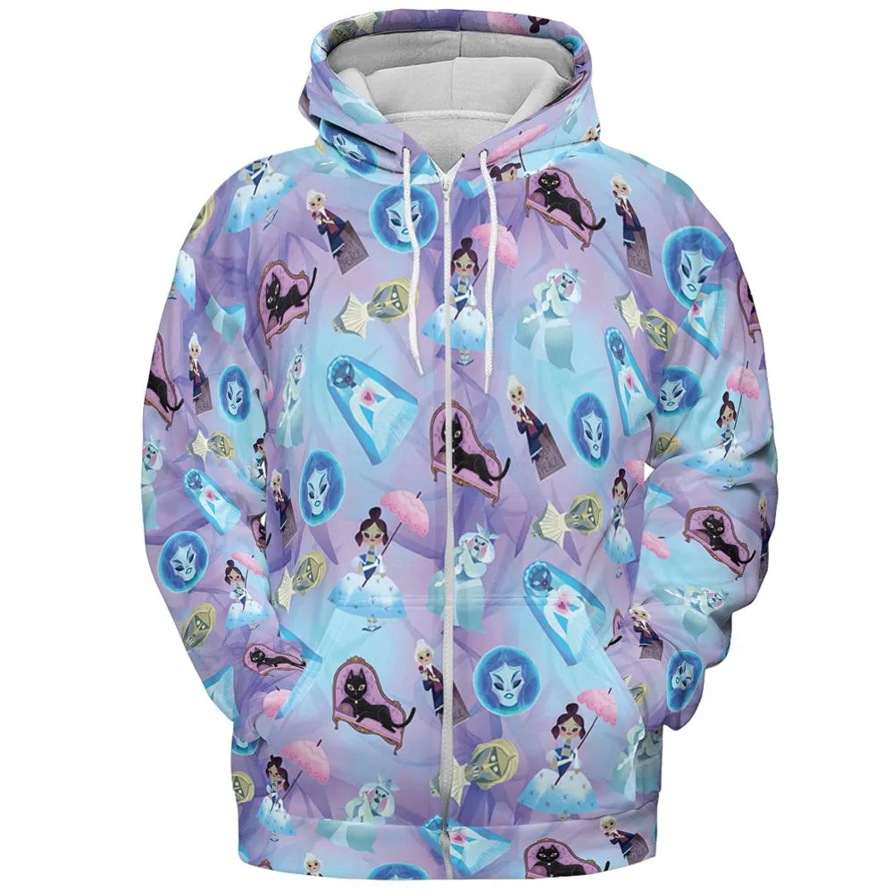 All-over Print Hoodie - CK6WU3MW - Zip Hoodie - 3