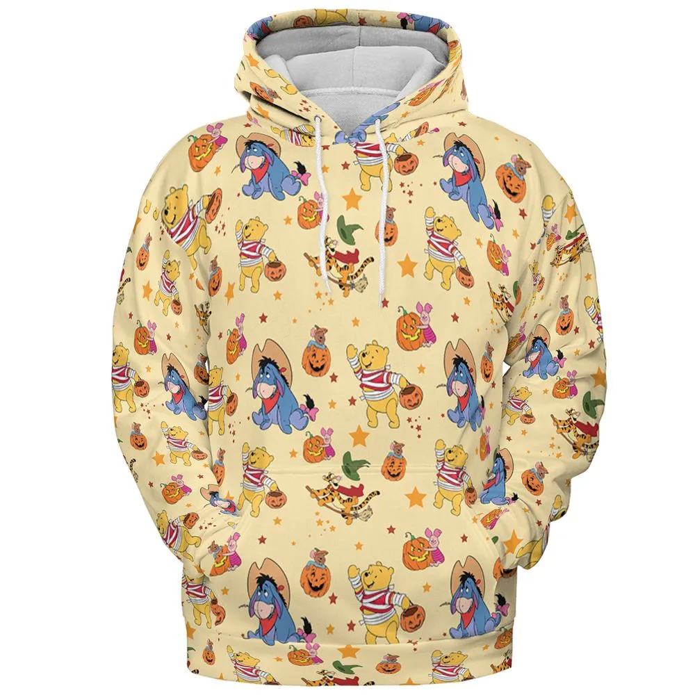 All-over Print Hoodie - VEQYGT7M - Pullover Hoodie - 2
