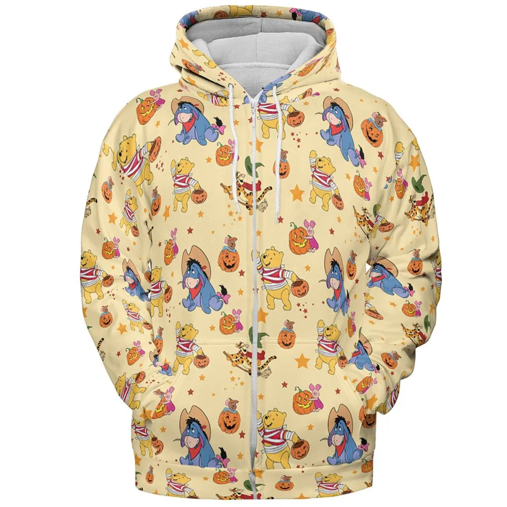 All-over Print Hoodie - VEQYGT7M - Zip Hoodie - 3
