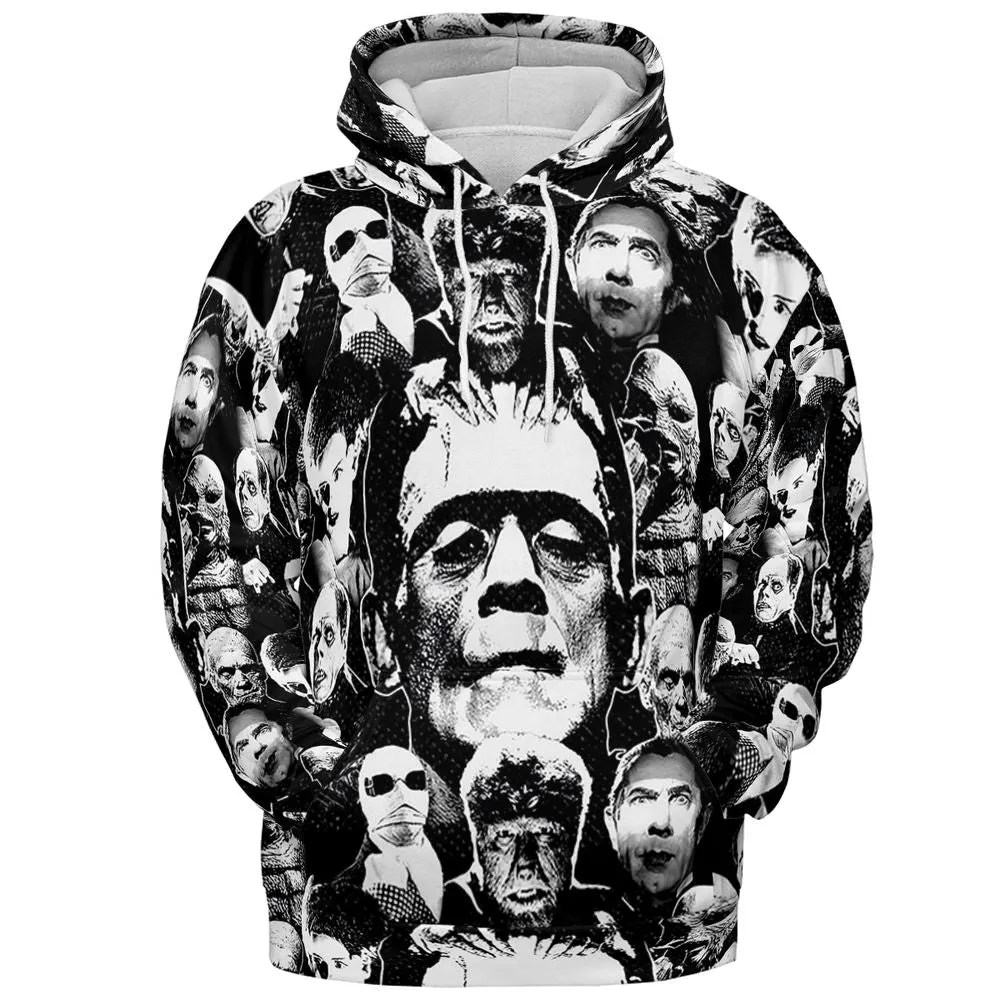 Classic Monsters - Pullover Hoodie - 2