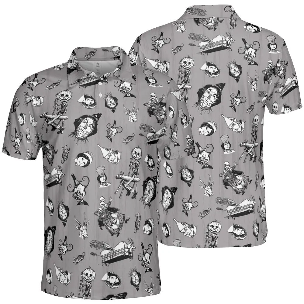 AOP Men/Women Polo Shirt - TZCHXNUR -  - 2