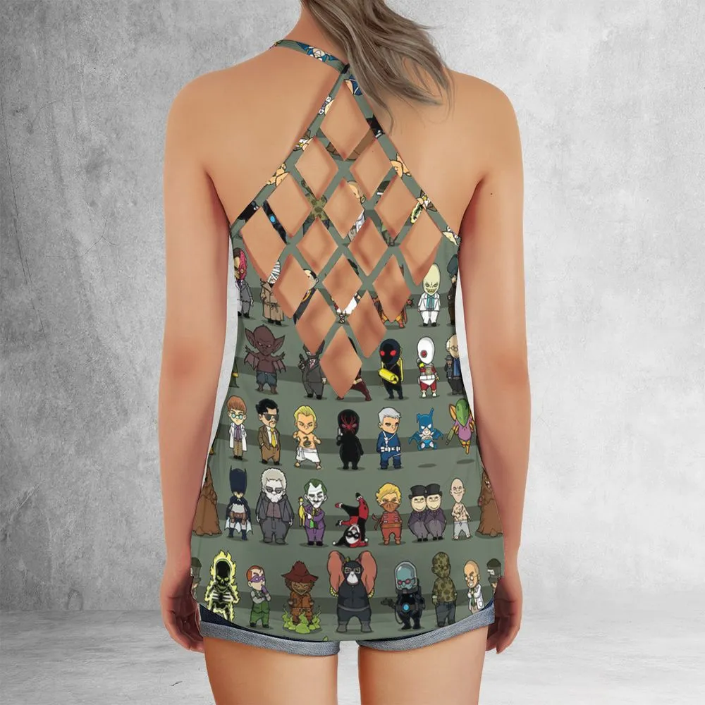 Criss Cross Tank Top - GZZV8DGD -  - 3