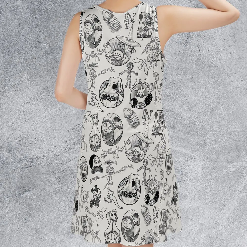 Sleeveless Dress - JA9D5TX6 -  - 2