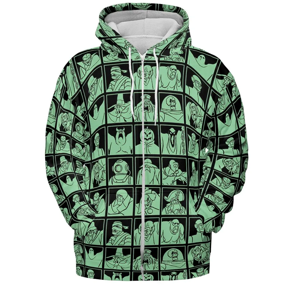Mystery Monsters - Zip Hoodie - 3