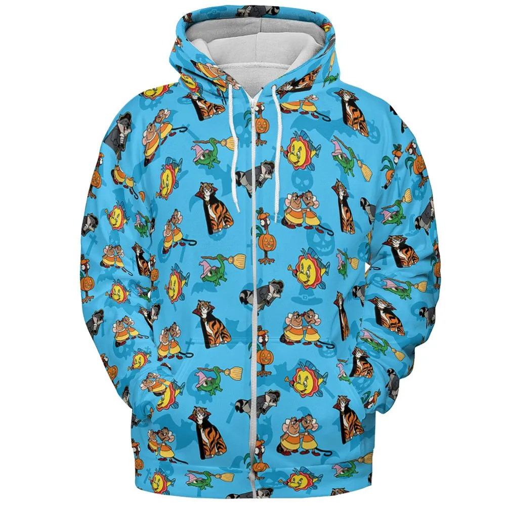 All-over Print Hoodie - 5DELK3EC - Zip Hoodie - 3