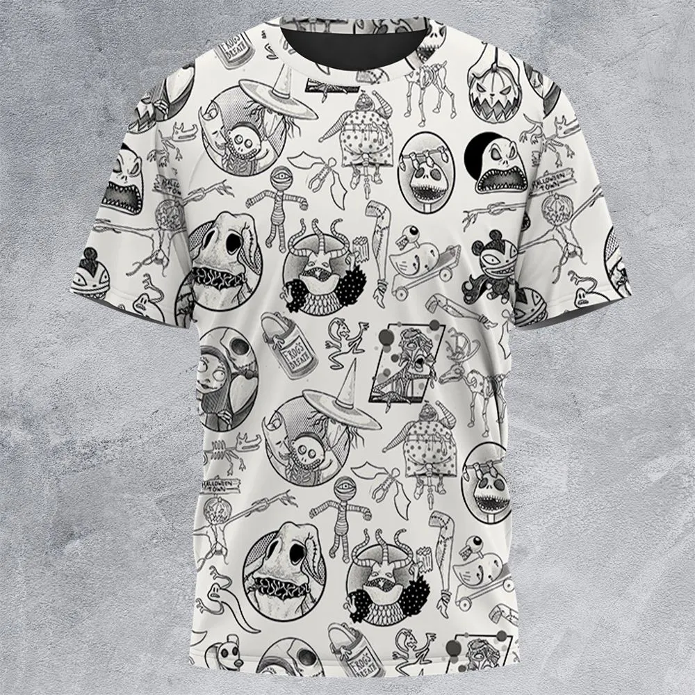 All-Over Print Unisex T-Shirt - TDAN5ABL -  - 3
