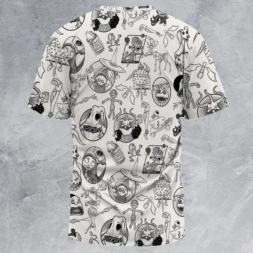 All-Over Print Unisex T-Shirt - TDAN5ABL -  - 4