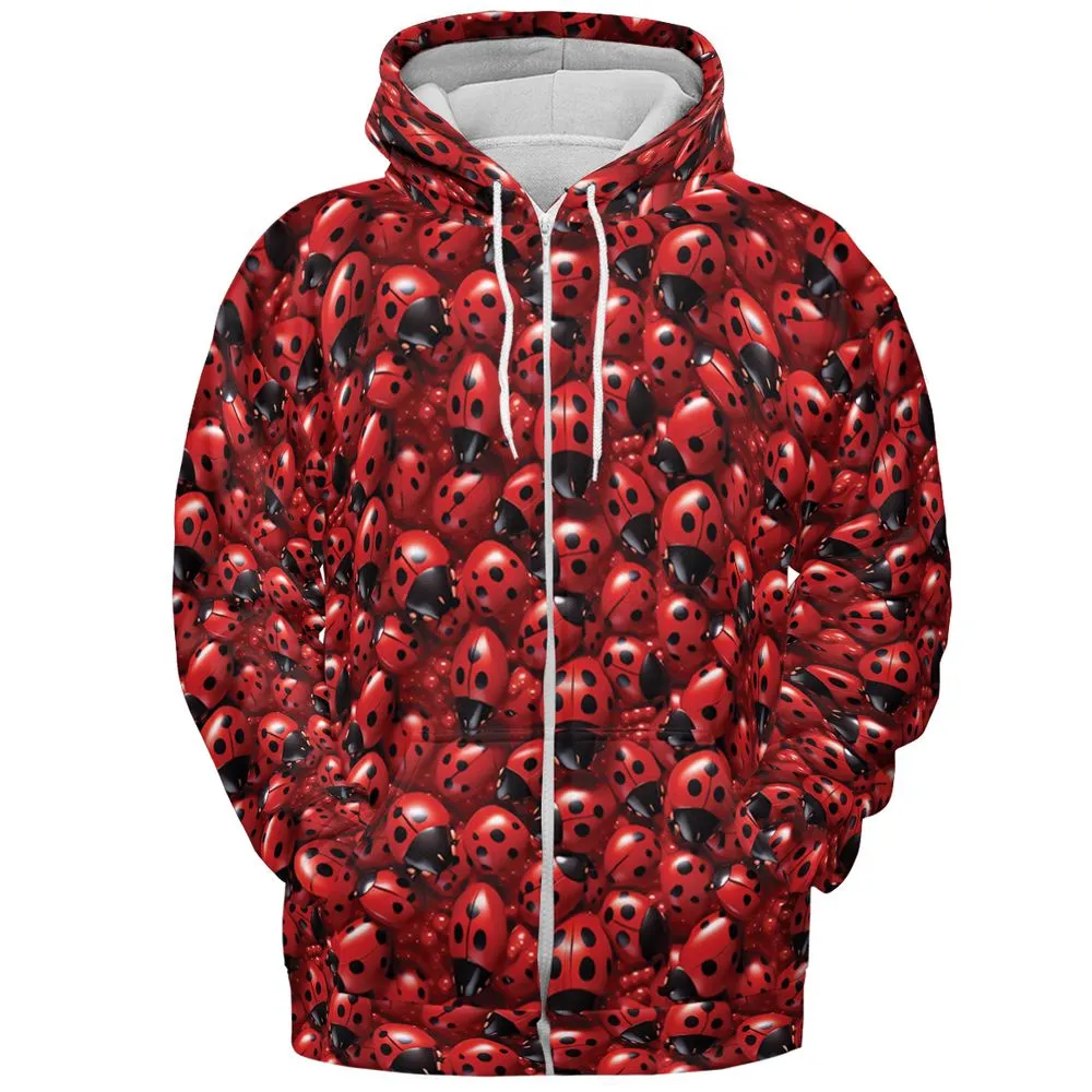 Ladybug - Zip Hoodie - 3