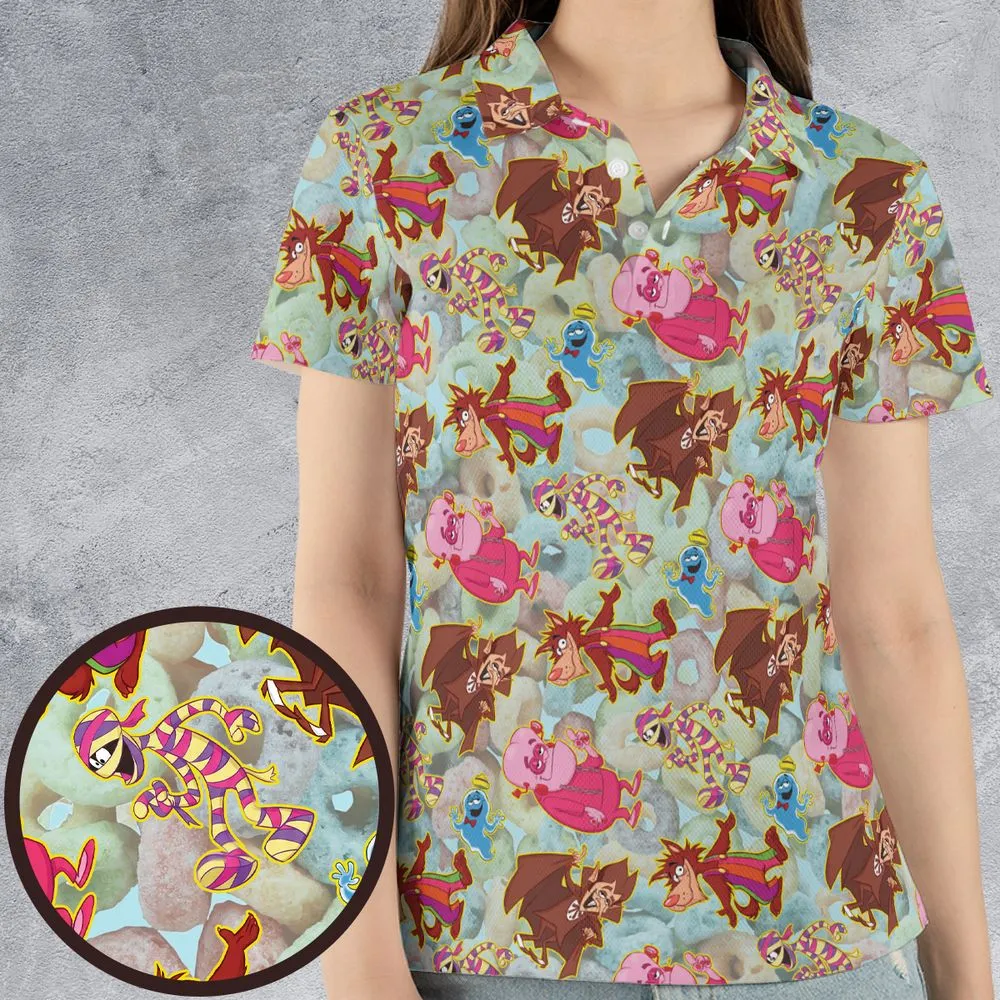 AOP Men/Women Polo Shirt - 27ZGH7CJ - Women - 4