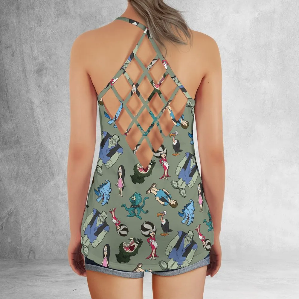 Criss Cross Tank Top - RBB9X89N -  - 3