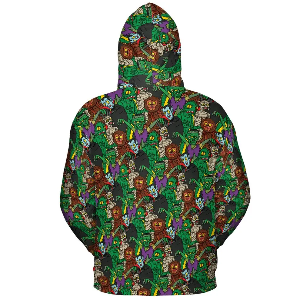 All-over Print Hoodie - HTRM24DY -  - 4