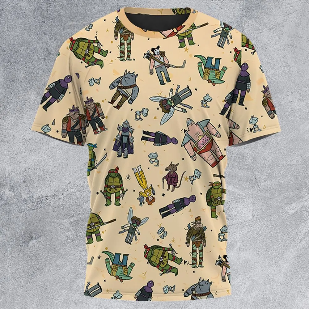 All-Over Print Unisex T-Shirt - 4J2NL3RW -  - 3