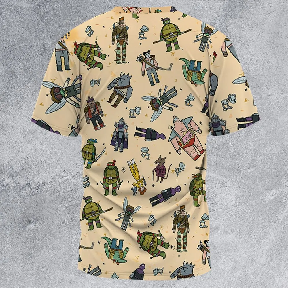 All-Over Print Unisex T-Shirt - 4J2NL3RW -  - 4