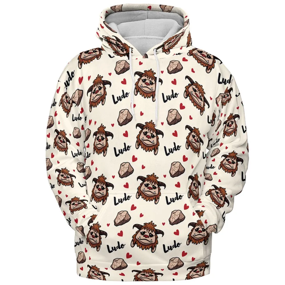 All-over Print Hoodie - G1UG86MC - Pullover Hoodie - 2