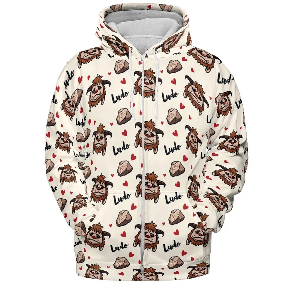 All-over Print Hoodie - G1UG86MC - Zip Hoodie - 3