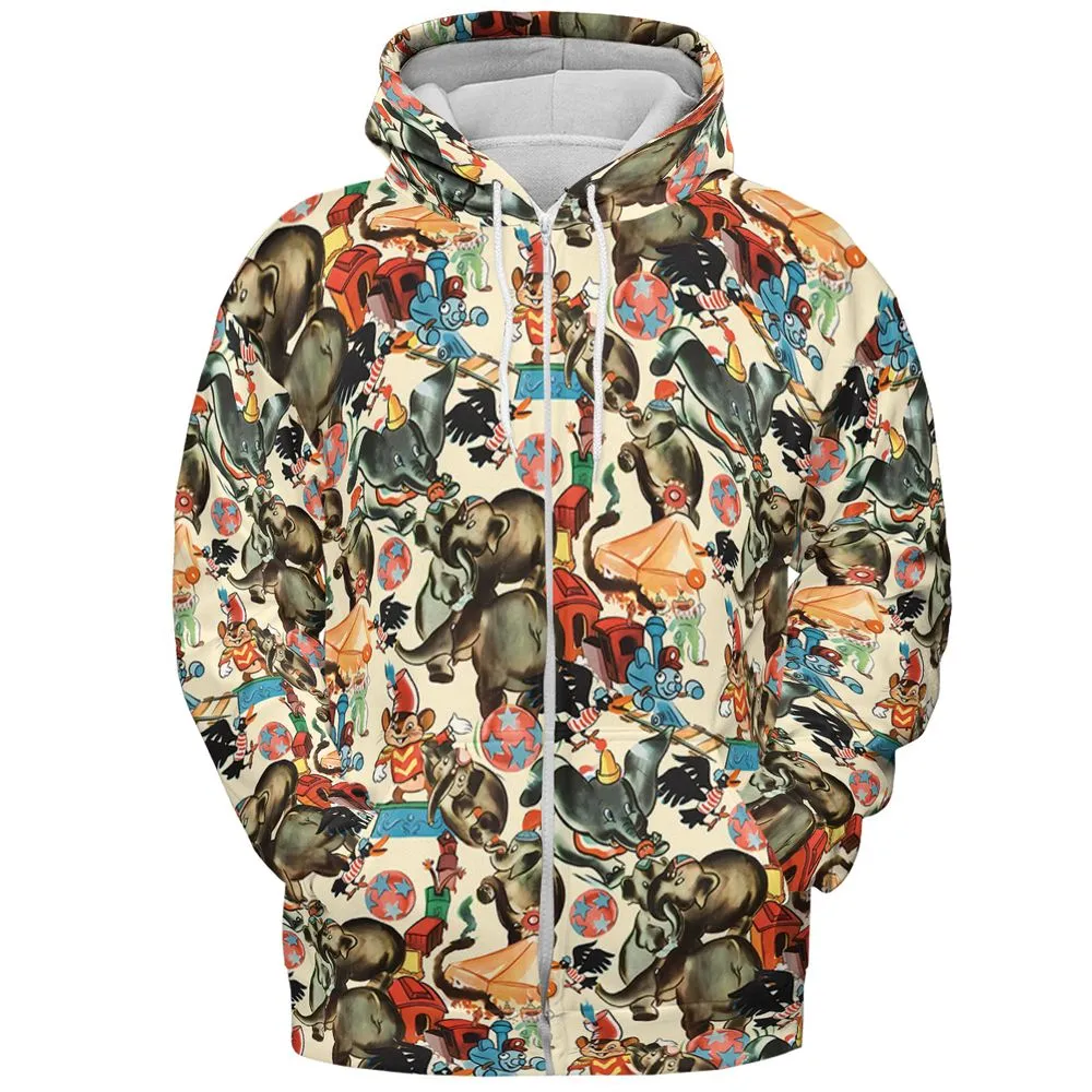 Dumbo - Zip Hoodie - 3