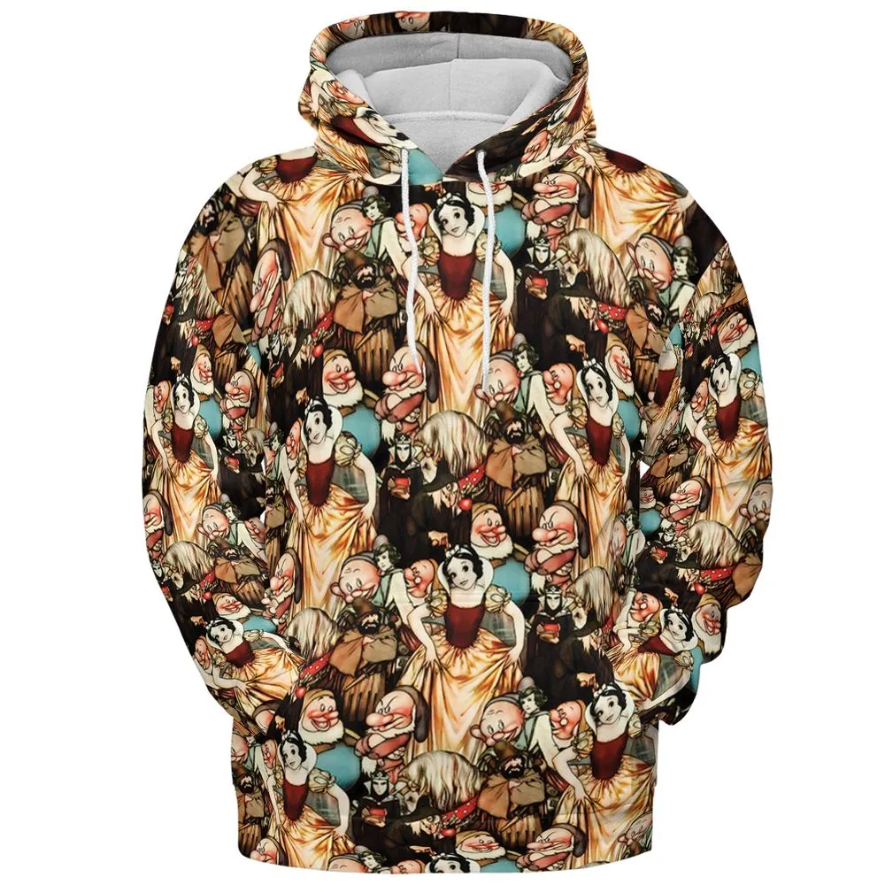 Snow White and the Seven Dwarfs - Pullover Hoodie - 2