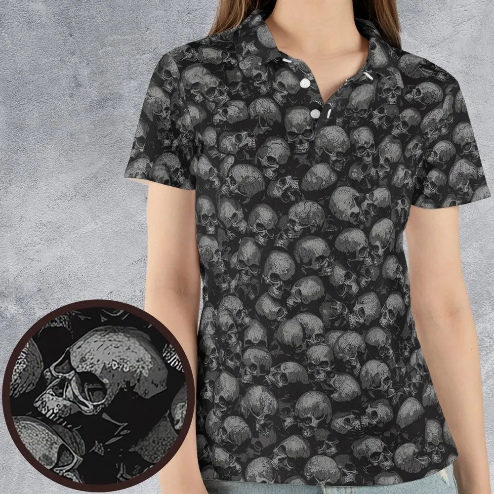 Skulls Pattern - Women - 4